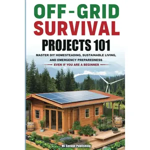 Off-Grid Survival Projects 101: HOW ANYONE CAN MASTER DIY HOMESTEADING, SUSTAINABLE LIVING, AND EMERGENCY PREPAREDNESS, EVEN IF YOU ARE A BEGINNER Paperback – November 10, 2024