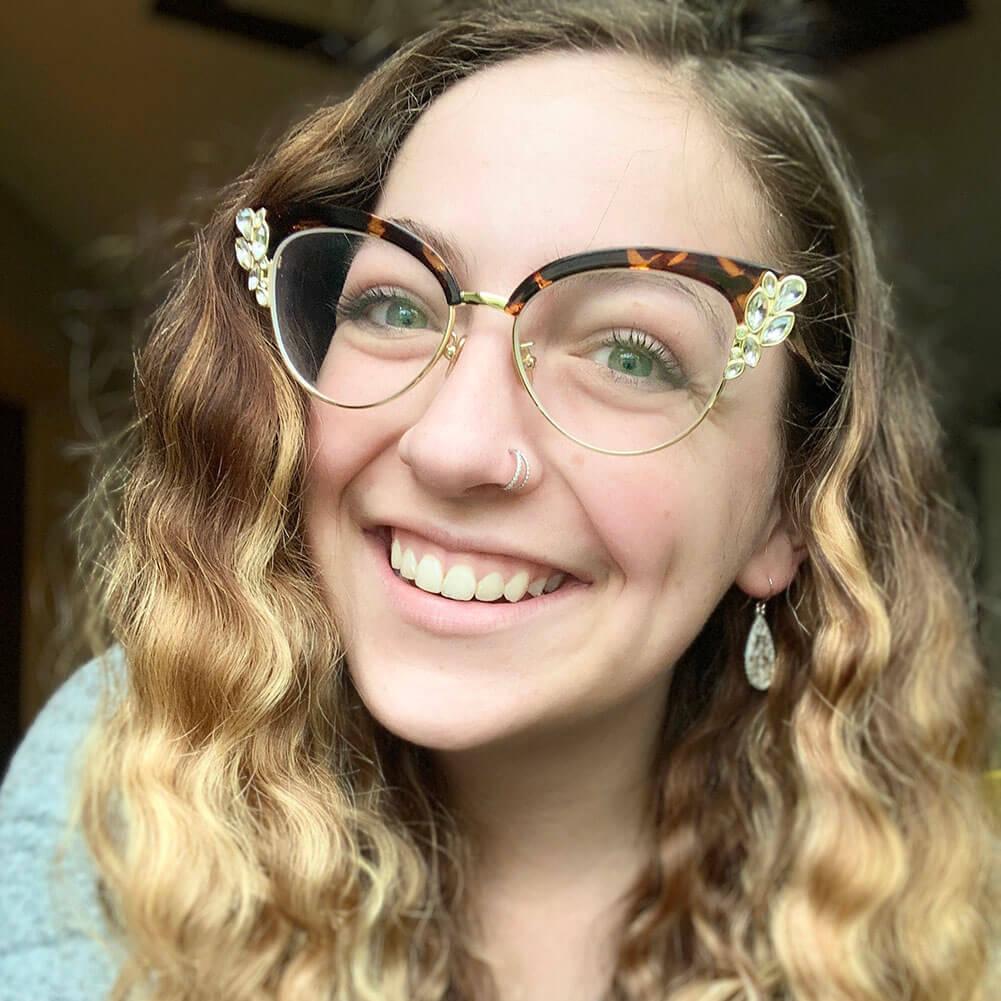 Oufer 20G Hinged Segment 5A Grade CZ Double Nose Ring in 316L Stainless Steel - Classic Silver, Gold, Rose Gold, Mix Colors & Black Options