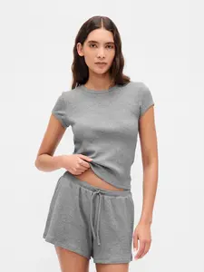 Gap Women's Waffle PJ T-Shirt