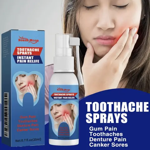 Oral Care Spray - Quick-acting Toothache Relief, Prevents Tooth Decay, Reduces Gum Swelling, Gentle Daily Oral Care Solution Cleansing Inflammation Cancer Sores