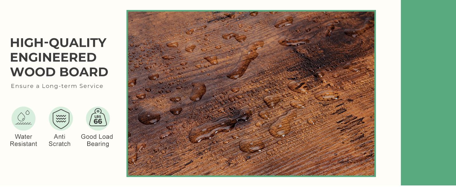 Chest of Drawers with 8 Fabric Drawers, Sideboard with Drawers, Drawer Cabinet for Kitchen, Office, Hallway & TV Cabinet