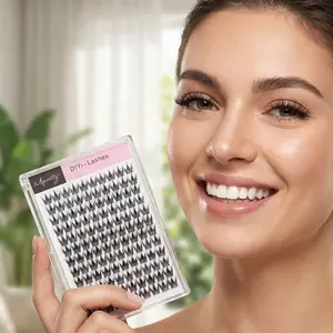 lashi my lashes Volume Lash One Cluster Eyelashes for Daily Use Similar Wet Styles of Makeup Enhancing Look Eyelashes Cosmetic