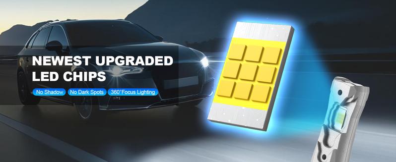 [One-year warranty service provided] Rimthin 9005/HB3/9006/HB4/H11/H9/H8/H7/9008/H13 White LED Headlight Kit 32000LM 800% Bright with Cooling Fan 6000K Cool White Plug and Play Pack of 2【Check the image to confirm your model】