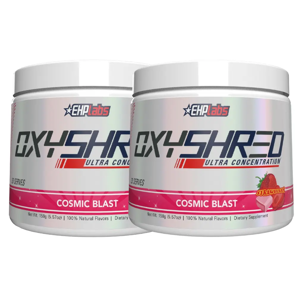 OxyShred Ultra Twin Pack | 2 x Pre-Workout Energy Powder | Stock Up & Save | Sugar Free Energy & Focus Support | Best Value Daily Performance Bundle