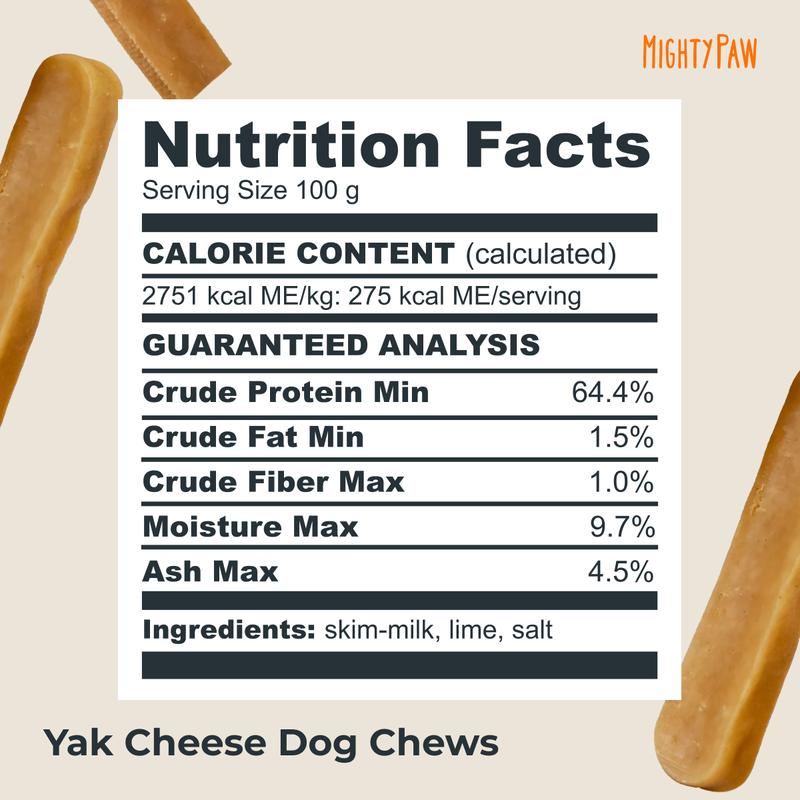 Mighty Paw Yak Cheese Dog Chews: All-Natural Treats for Your Pup Mighty Paw Yak Cheese Dog Chews: All-Natural Treats for Your Pup