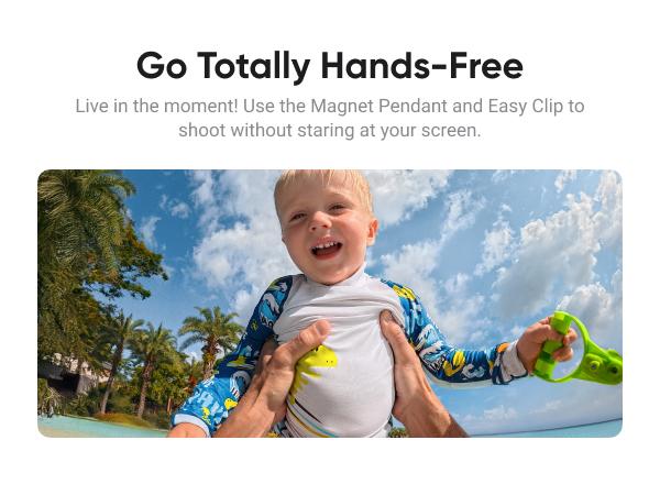 Insta360 GO Ultra - Small 4K Vlogging Camera, Hands-Free, POV Cam, 1/1.28" Sensor, 53g Lightweight, 156° FOV, 200 Min Battery Life, Magnetic Wearable Action Camera for Sports, Vlog