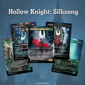 MTG Proxy 100+ Card Commander Deck –  Hollow Knight: Silksong | Dark Fantasy Insect Theme | Includes Tokens | MTG Gift