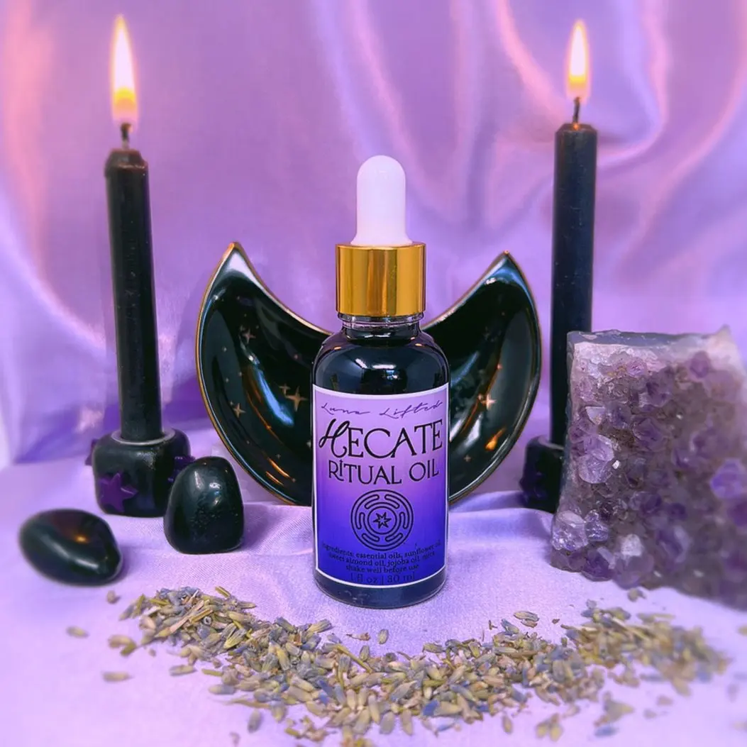 Hecate Ritual Oil for Magic, Wisdom, & Protection