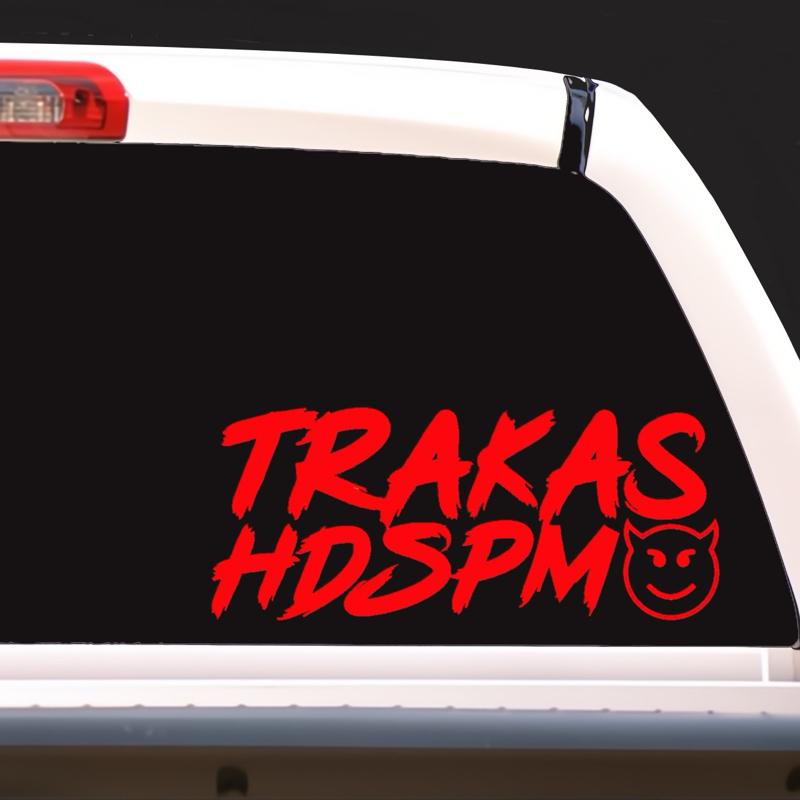 Trakas HDSPM Vinyl Decal , High Quality Vinyl Decal