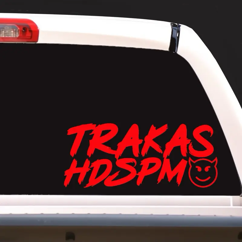 Trakas HDSPM Vinyl Decal , High Quality Vinyl Decal