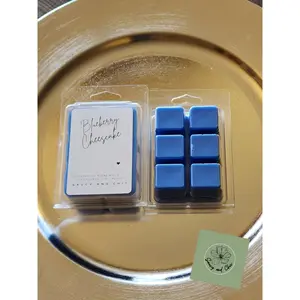Blueberry Cheesecake Scented Wax Melt: Indulge in Delectable Fragrance
