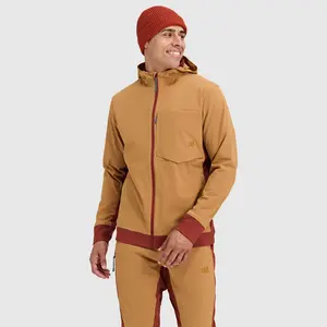 Men's Tribrid Grid Fleece Softshell Jacket