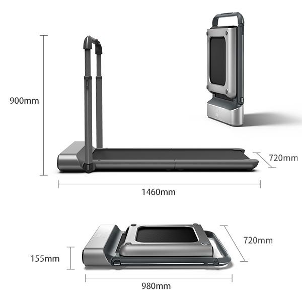 Kingsmith WalkingPad R1PRO Walk&Run 2IN1 Foldable Treadmill | Maximum Speed: 6.2 mph | Max User Weight: 220 lbs weight bench