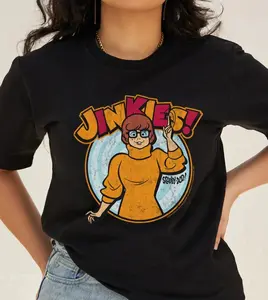 Jinkies Scooby-Doo 2D T-Shirt, Nostalgia 2D Print T-Shirt, Cartoon Network Shirt, Gifts for Cartoon Fans #ScoobyDoooo #CartoonNetwork #NostalgiaCore #ScoobyDoo #GraphicTee #StreetwearUS