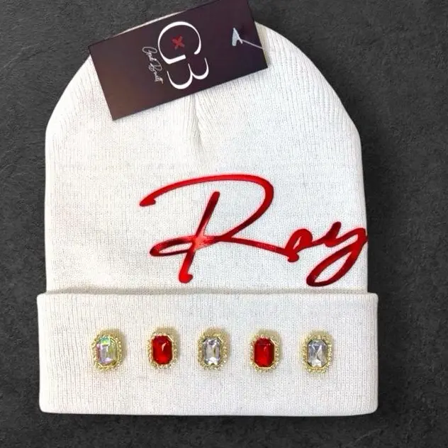 gem stone beanie - TikTok Shop