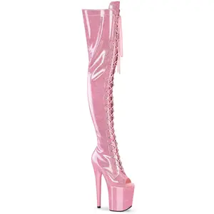 Pleaser Women's Lace-Up Platform Boot, Style 3021GP