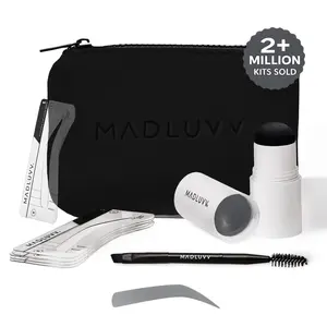 Dark Grey Brow Stamp™ Kit - Brow Makeup to Fill/Shape Your Brows