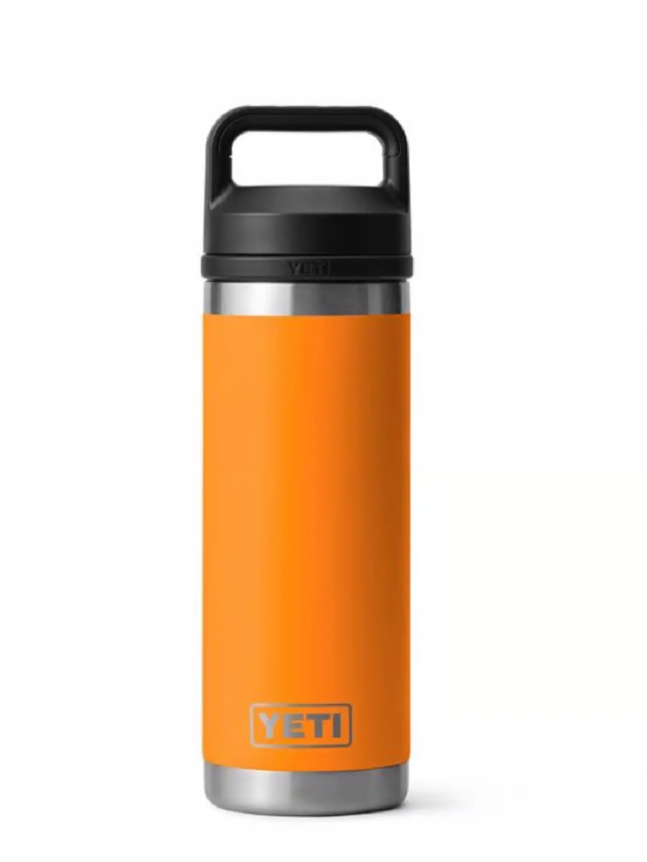 YETI Rambler 18 oz Vacuum Insulated Stainless Steel Water Bottle - Chug Cap for Easy Drinking, King Crab Color, Stylish Plain Portable Anti-Scalding Insulation Stainless Steel Tumbler, Drink-Keeping Vacuum Flasks