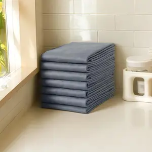 10 Counts Thickened Magic Cleaning Cloth, Microfiber Streak Free Cloth, Reuseable Magic Fiber Towels Rags, Cleaning cloths with multipurpose use, miracle cloths for glass, kitchen and vehicle windows. Reusable