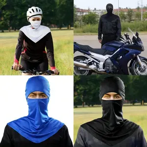 1PC Outdoor Sports Balaclava Sun Protection Windproof Dustproof Breathable Quick-Drying Mesh Face Mask for Cycling