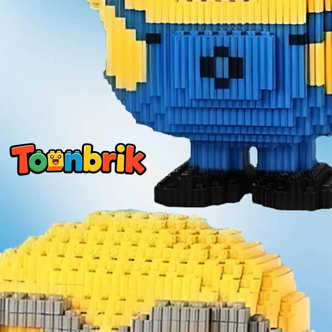 Toonbrik Cartoon Series Bob & Stuart (2300 PCS each model) Micro 3D Building Block Model