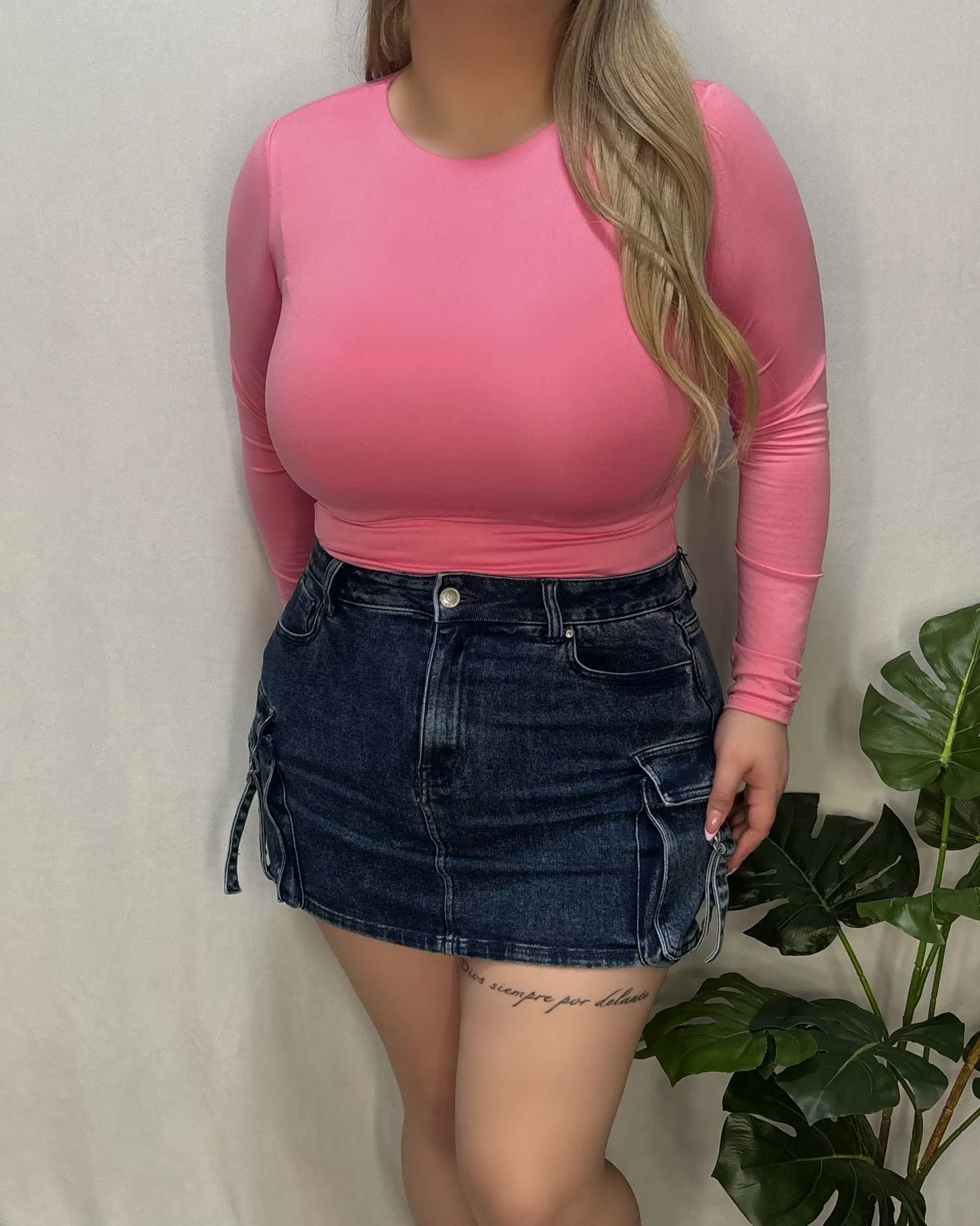 Alexa Bodysuit (Pink)