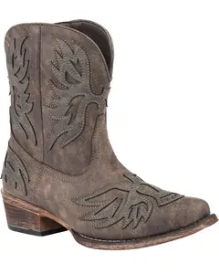 Women's Amelia Eagle Overlay Western Boot Snip Toe - 09-021-1567-2112 Br