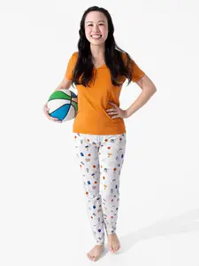 All Star Basketball Bamboo Women's Pajama Set