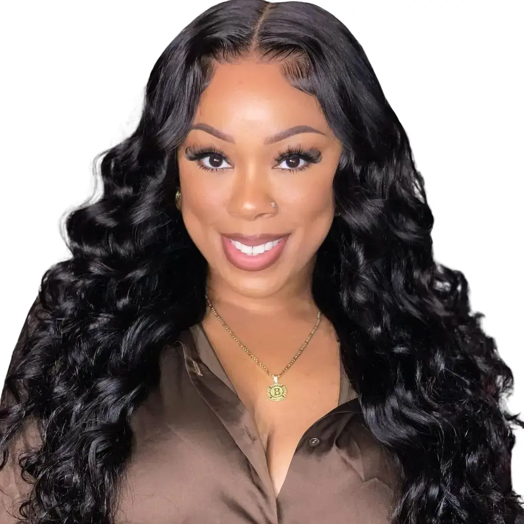 UNice Body Wave Wig - Glueless 7x5 HD Lace Closure Human Hair Wig, Pre-Cut, Pre-Plucked Hairline, Knotless, Beginners Friendly, Bodywave Wig, Glueless Wigs