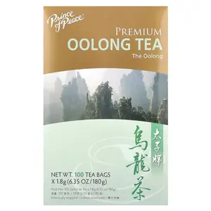 Prince of Peace Premium Oolong Tea, 100 Tea Bags,  6.35 oz (180 g)