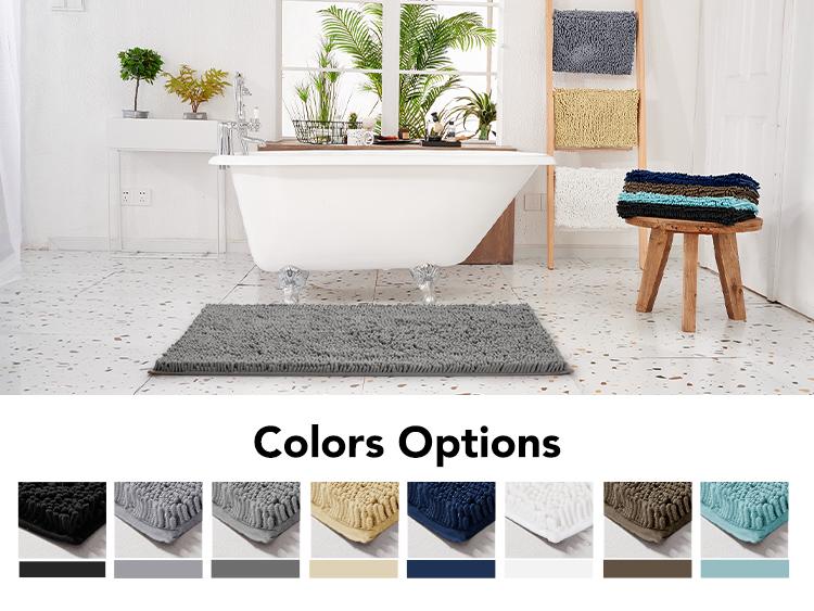 Bathroom Mat Special sale, Deconovo Thick Soft Durable Absorbent Bathroom Rugs Mat Shower Cozy Decorative Iron
