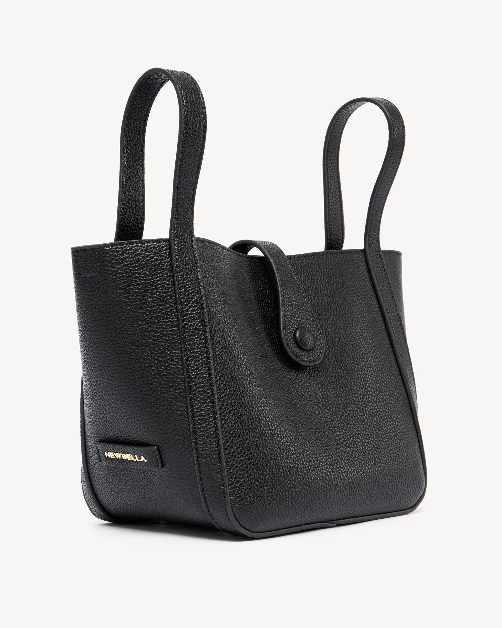 NEWBELLA Vera 3 PCS Set Top Handle Crossbody Bags Includes Handbag & Wallet Stylish Functional Design with Magnetic Closure Detachable Strap,FallFreshness