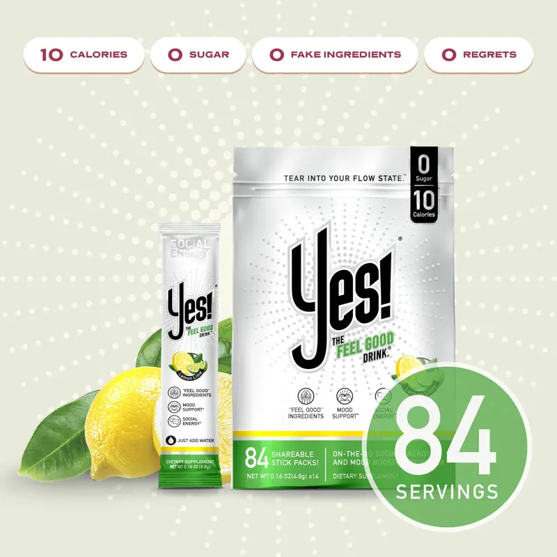 Yes! Lit Lemonade™️  84pk