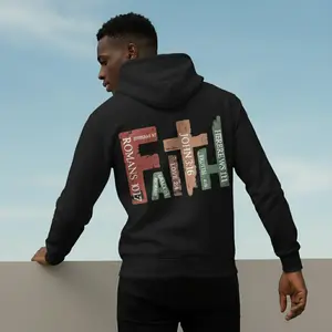 Men's Graphic Hoodie, Cute & Durable Print, Regular Fit, Easy Care, "a new start"-Style 01