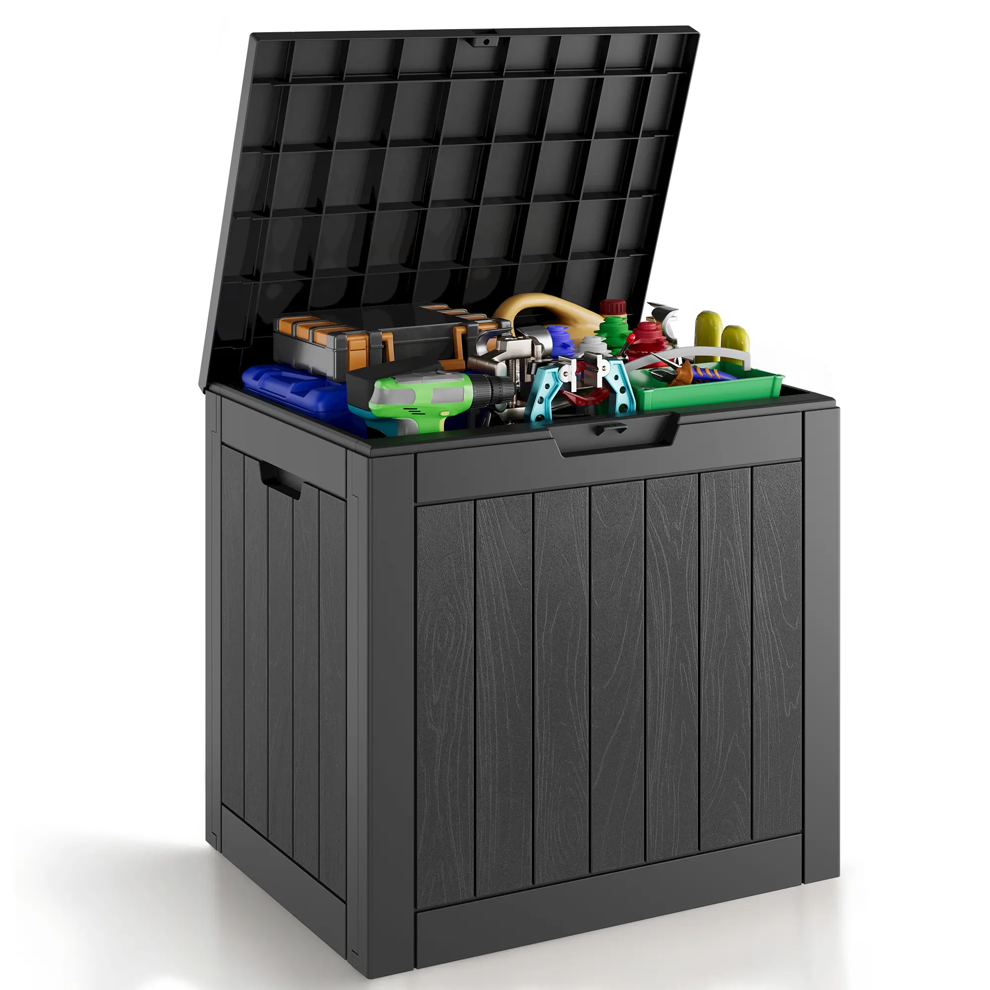 31-Gallon Outdoor Storage Box, Waterproof & UV-Resistant, Perfect for Organizing Patio Furniture, Cushions, Toys, and Tools. Ideal for Patio, Garage, and Deck.Summervibes