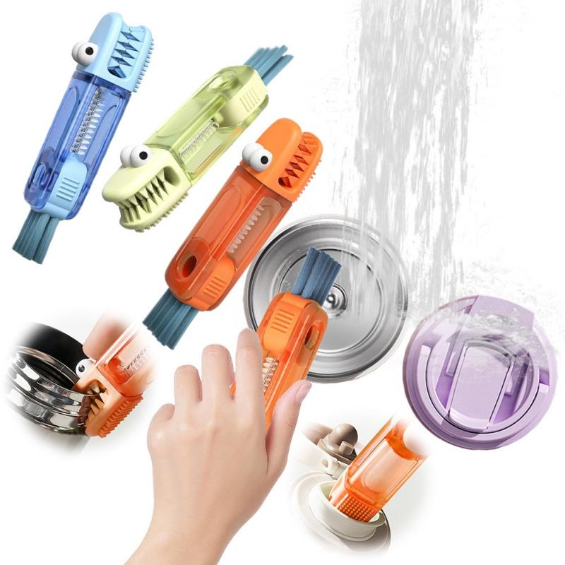 3In1 Multi-Function Gap Cleaner, Kitchen Cleaning Brush, Portable Cleaning Brush, Suitable For Cups, Baby Bottles, Lids, Thermos, Glasses And Kitchenware,3Pcs 3In1 Multi-Function Gap Cleaner, Kitchen Cleaning Brush, Portable Cleaning Brush, Suitable For Cups, Baby Bottles, Lids, Thermos, Glasses And Kitchenware,3Pcs
