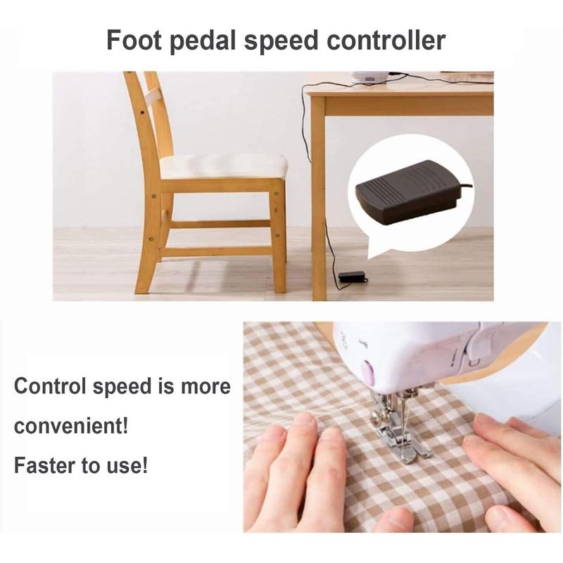 Electric Sewing Machine with 12 Built-In Stitches Portable Crafting & Mending Tool for Home Use Lightweight Easy to Operate Ideal for Beginners and DIY Projects USA Seller