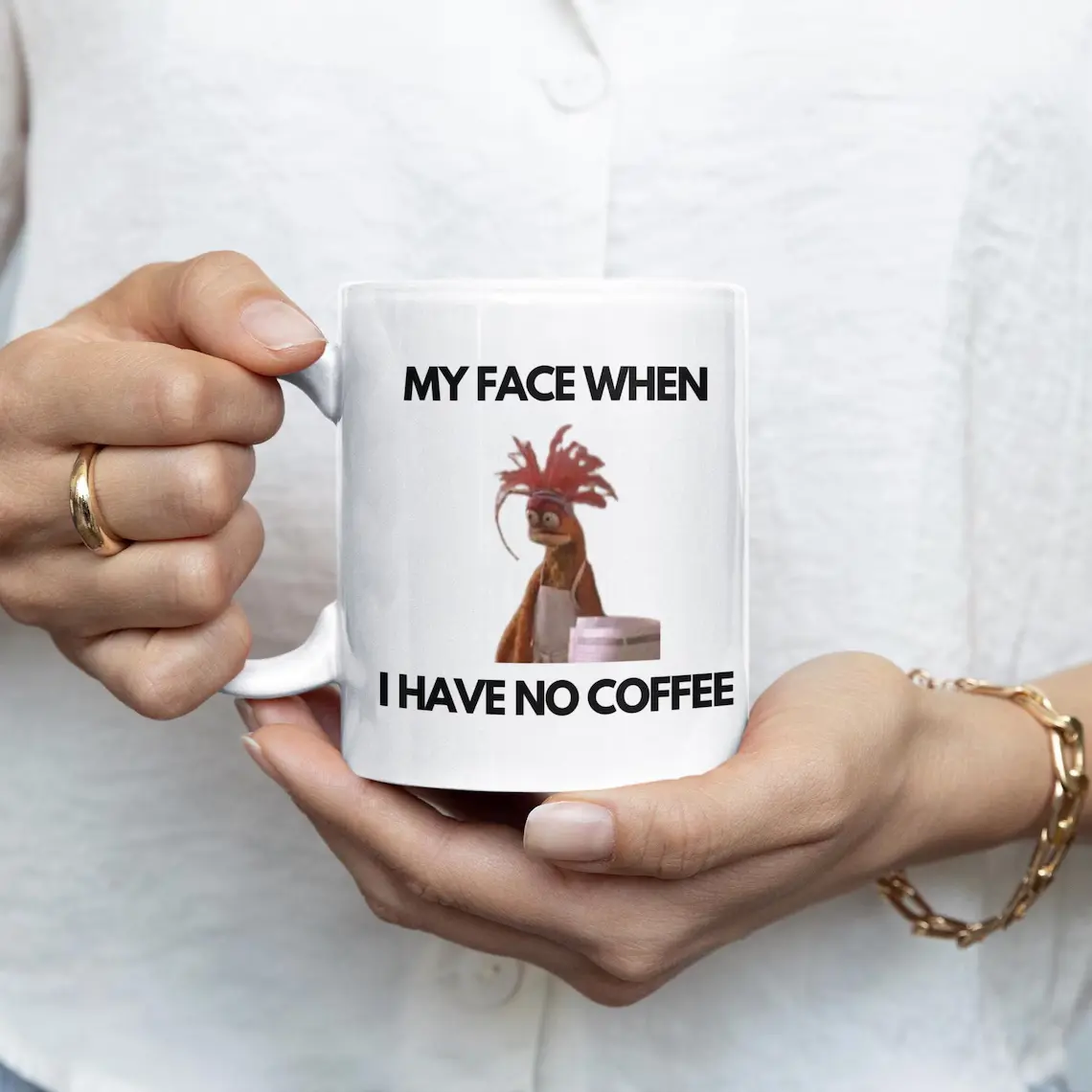 The "No Coffee" Meme Mug | Funny Work Humor Mug | Premium White Ceramic Tea  Cup | Sassy Gift for Coffee Addicts - TikTok Shop