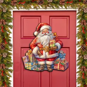 Designocracy 8611081H 24 x 18 in. The Joy of Giving Holiday Christmas Door Decor