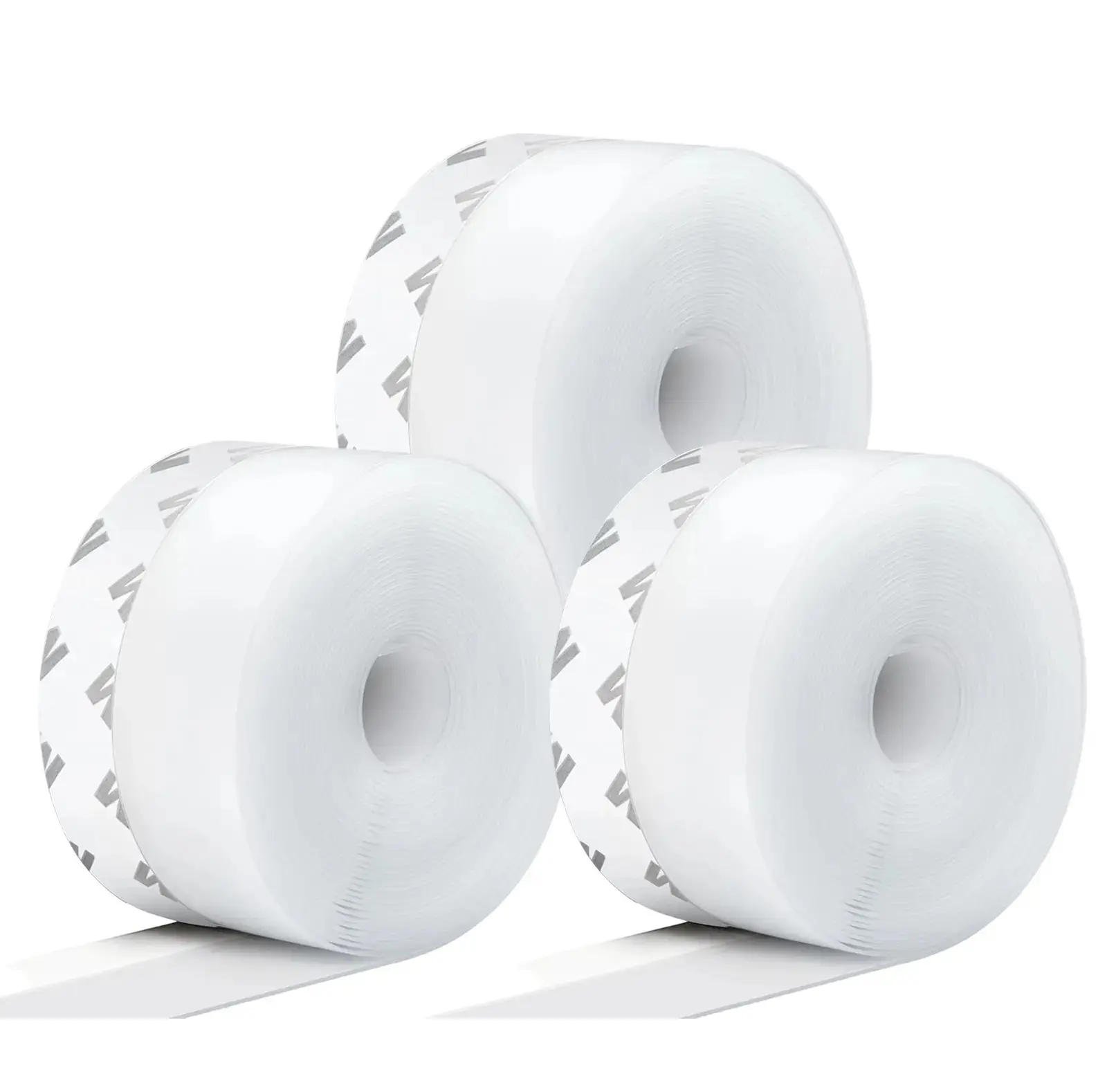 1/2/3 pcs 16.4Ft Door Weather Stripping, (1.38in Width) Weather Stripping Door Draft Stopper Adhesive Seal Strip Anti Draft Insulation Tape for Doors Windows and Shower Doors