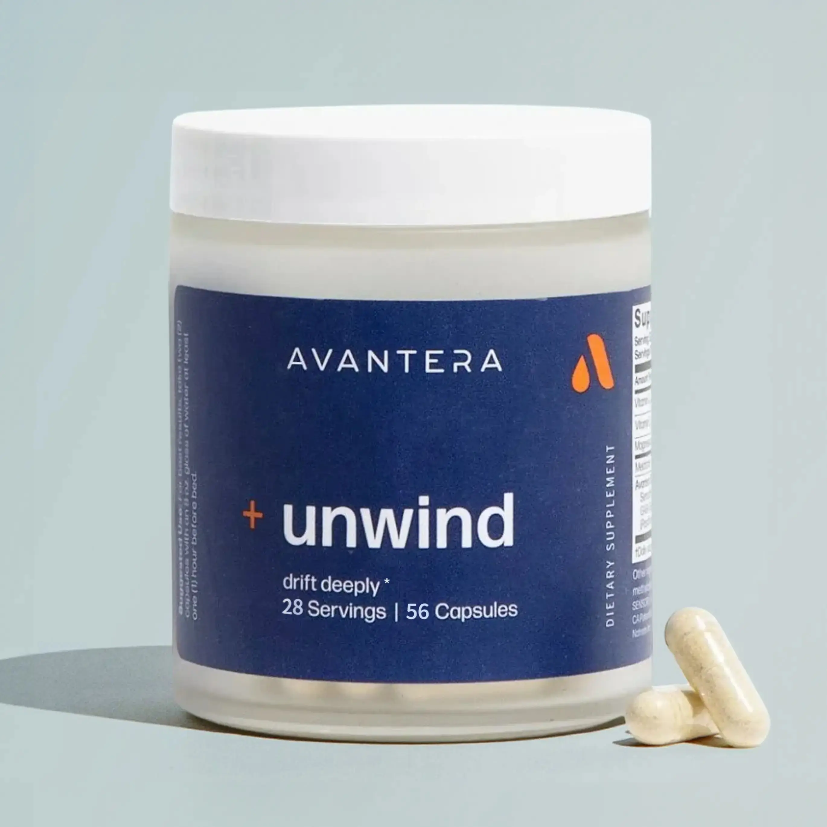 unwind by Avantera - Daily Sleep and Healthy Stress Levels Supplement
