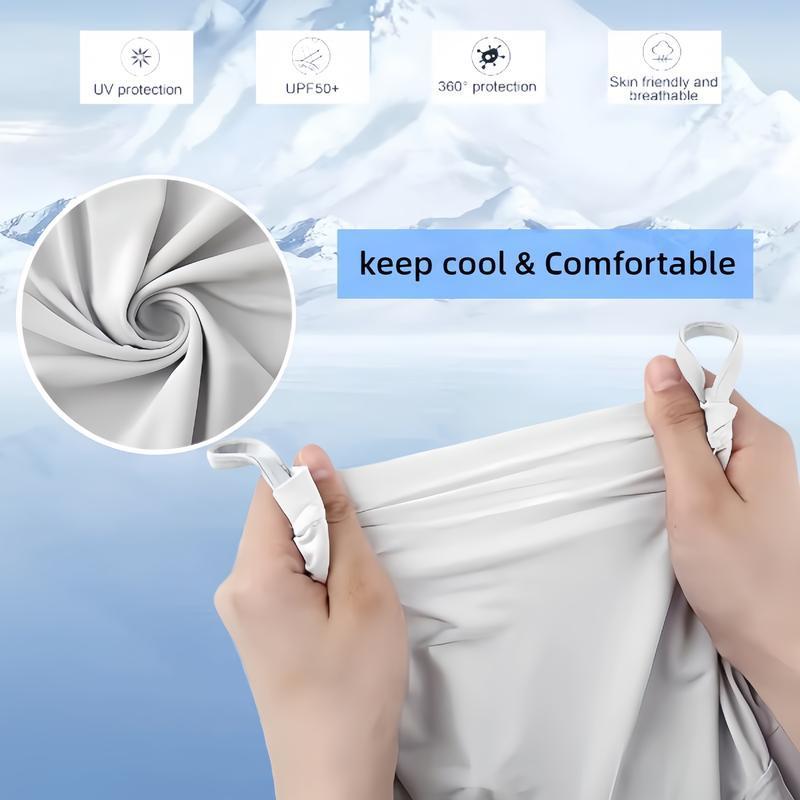 3PCS UV Protection Balaclava Face Mask, Breathable Neck Gaiter for Cycling, Motorcycle, Fishing, Running & Outdoor Sports