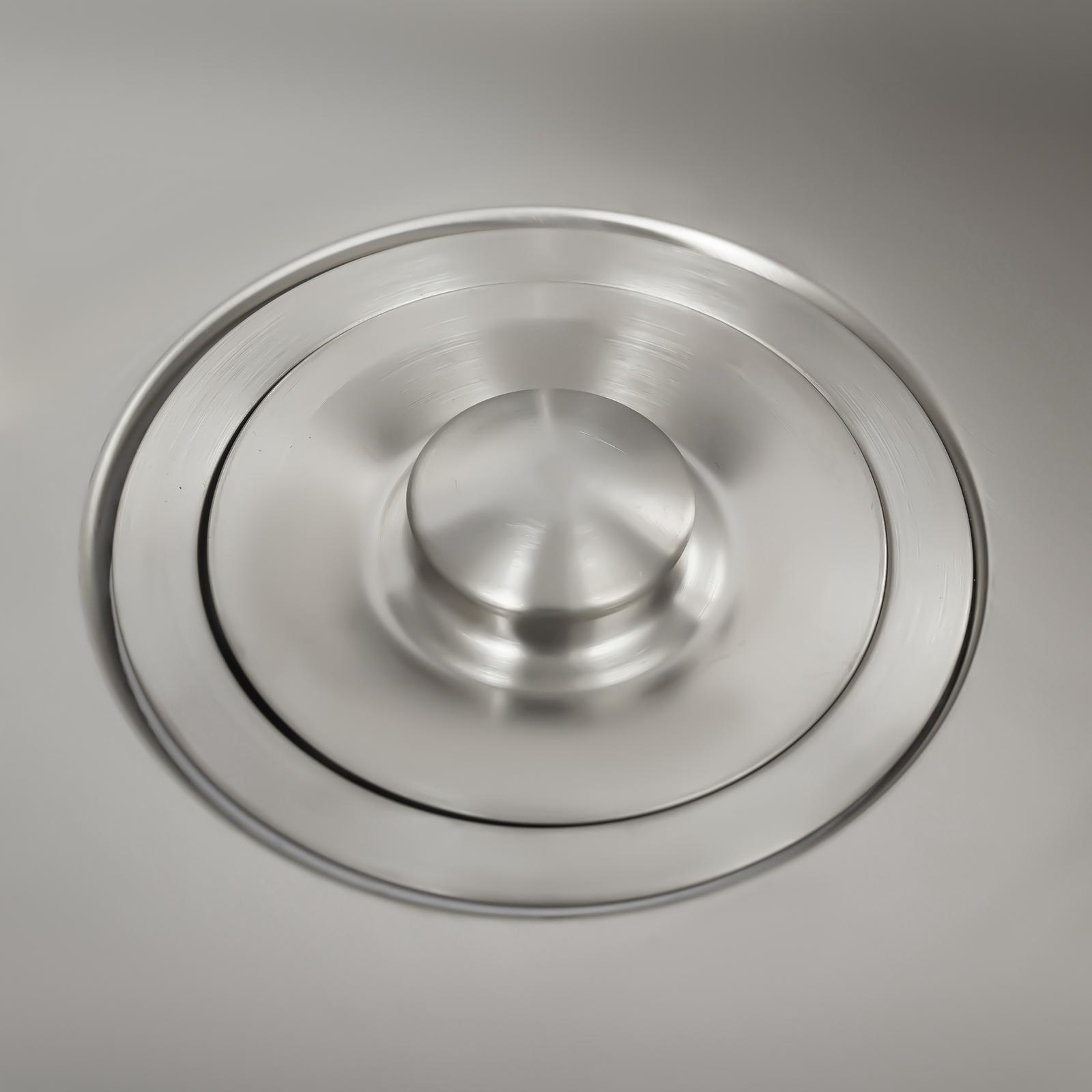 CNCEST Stainless Steel Utility Kitchen Sink Freestading with 360° Rotatable Faucet Portable Sink Large Basin Quick Draining Anti-Condensation Floor Mounted Utility Sink Household