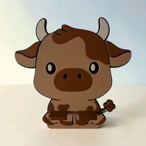 Baby Cow Cell Phone Stand Smartphone Cellphone Holder