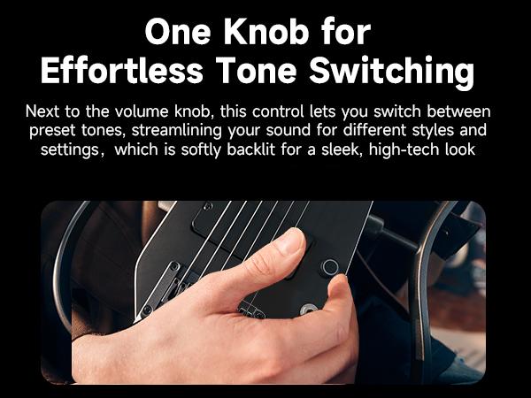 Donner HUSH-X PRO Multi-Effects Electric Guitar for Travel, 4 Color Options