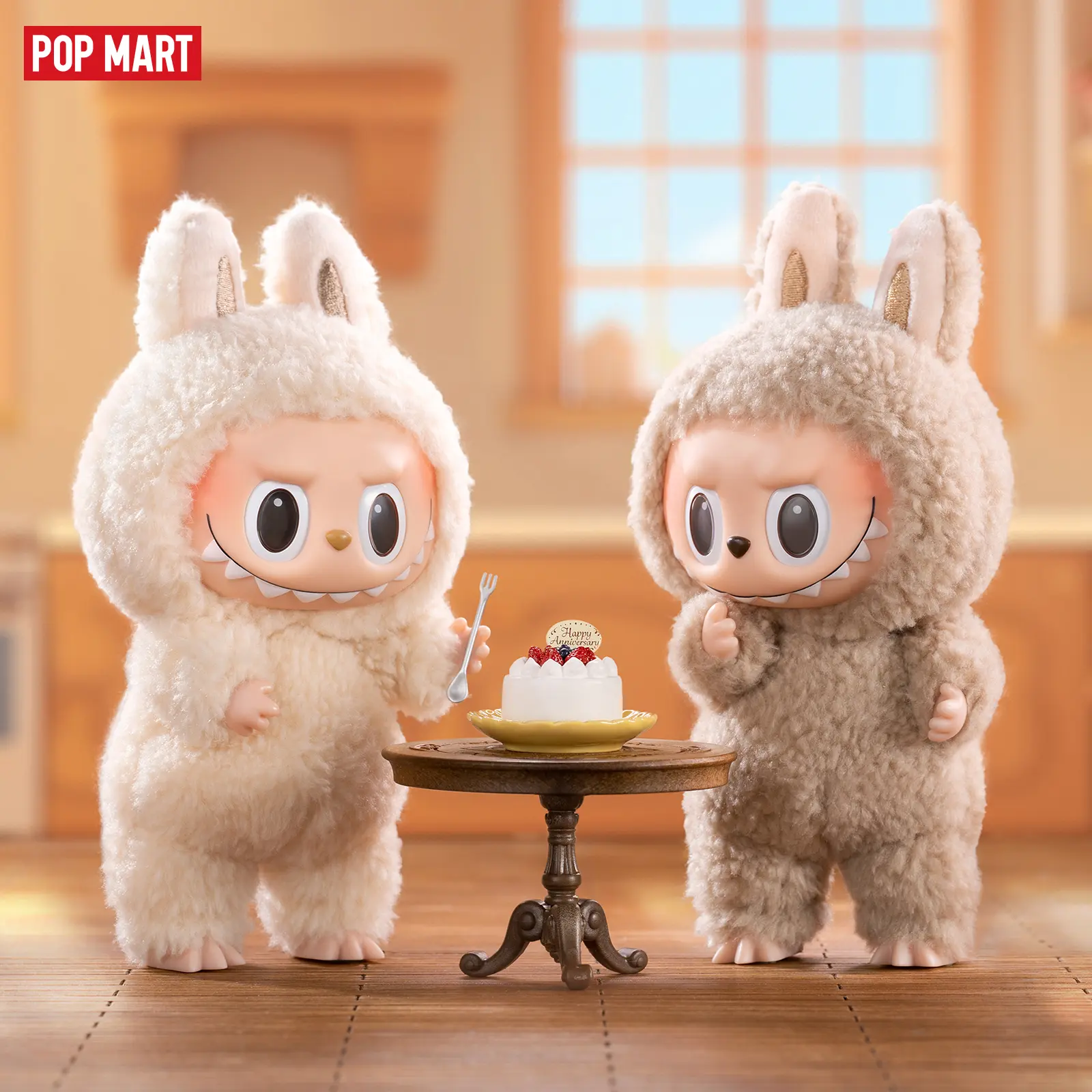 POP MART THE MONSTERS - Exciting Macaron Vinyl Face Blind Box, Labubu Collectible Toys-1.0 LABUBU Fun Toy