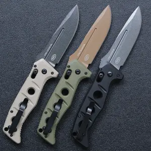 BM2750S-AUTO - Tactical Folding Knife, G10 Handle, CMP High Hardness Blade, Outdoor Camping Driving  EDC Knife, Total Length 23 cm, Weight 180 grams, Best Gift. wilderness survival Portable Propane Stove with Stand pocket tool utility green