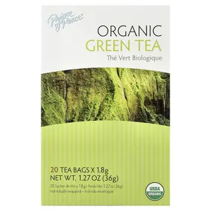 Prince of Peace Organic Green Tea, 20 Tea Bags, 1.27 oz (36 g)
