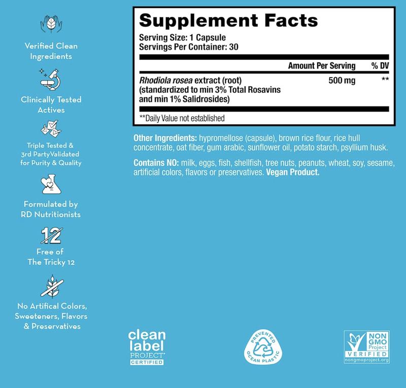 HUM Nutrition Big Chill Calming Support, 60 Capsules