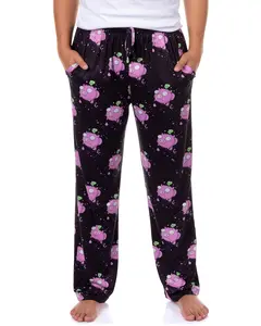 Invader Zim Pajamas Men's Flying Pigs Adult Lounge Sleep PJ Pants